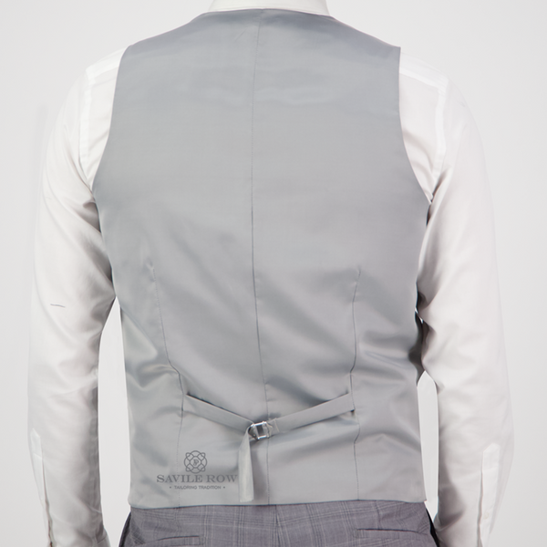 Savile Row Vest- SAUL SILVER-FW6