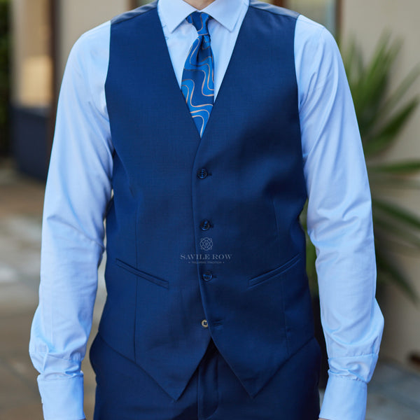 Savile Row Vest - SAUL MARINE D10