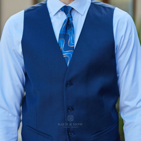 Savile Row Vest - SAUL MARINE D10