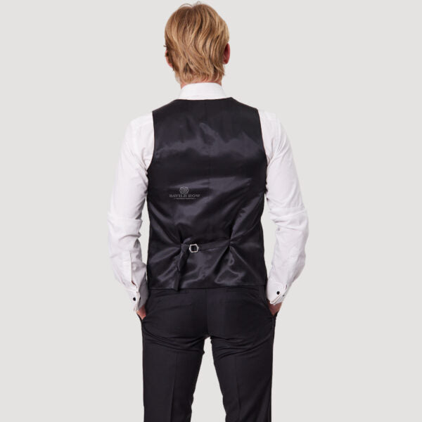 Savile Row Vest - SAUL BLACK D9