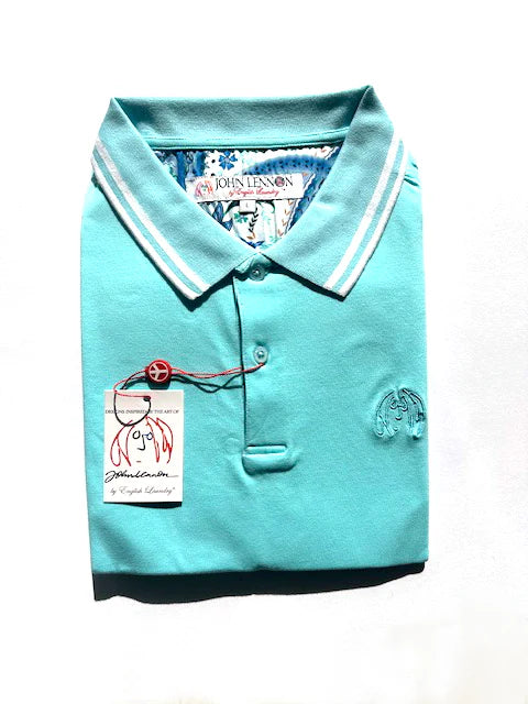 LIAM Polo Shirt Turquoise JLP-001