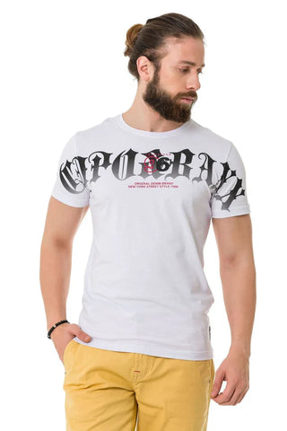 CIPO & BAXX CT768 Cipo & Baxx Printed T-Shirt